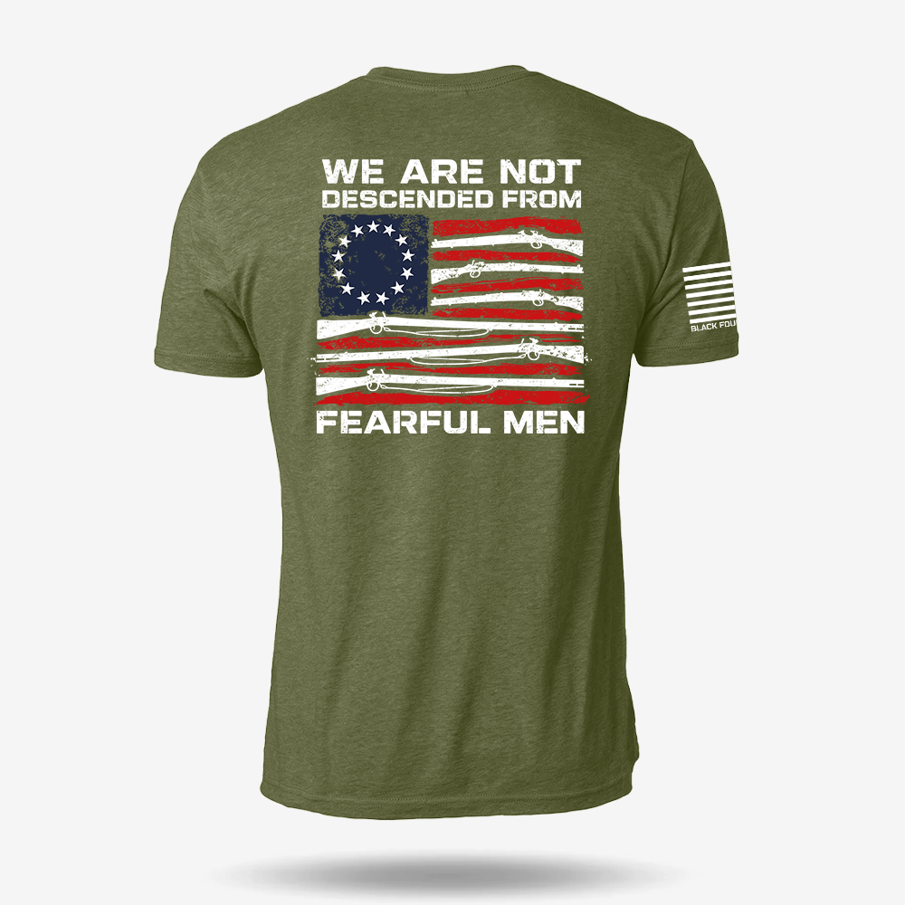 We Are Not Descended From Fearful Men T Shirt
