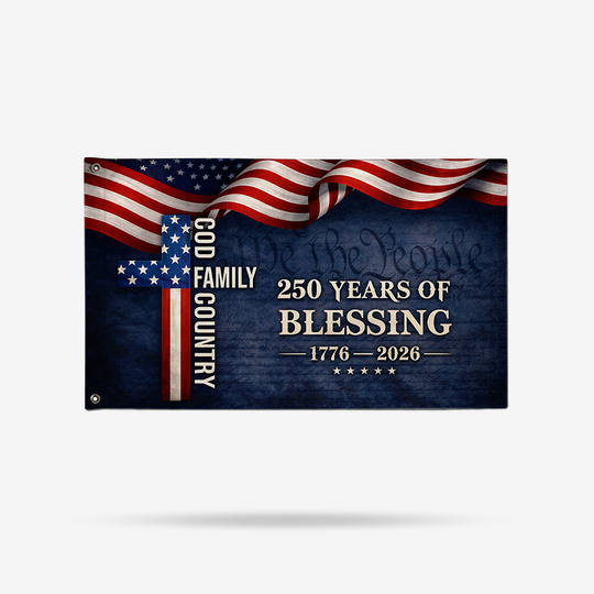 We The People American Flag - 250th Anniversary
