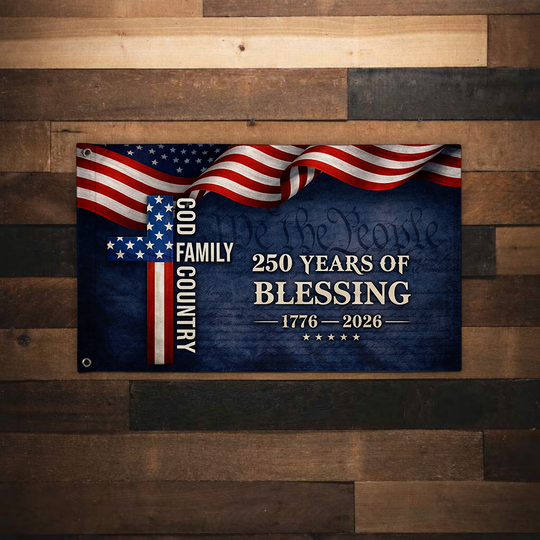 We The People American Flag - 250th Anniversary