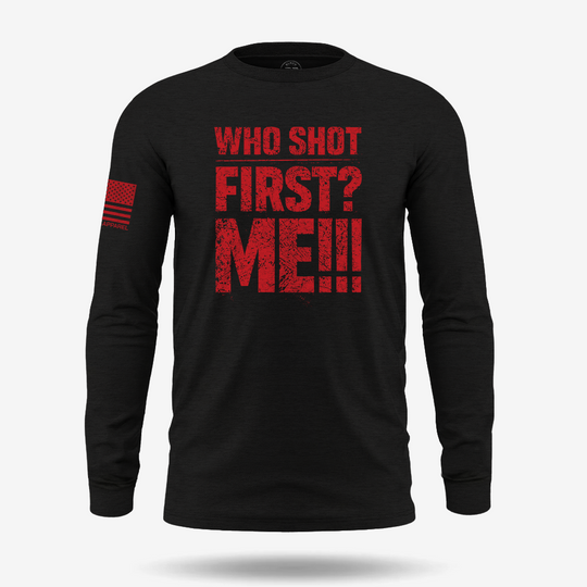 Who Shot First Long Sleeve