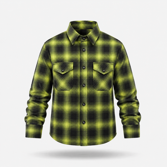 Young Blacklime Flannel