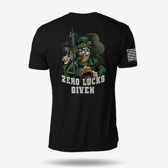 Zero Lucks Given T Shirt