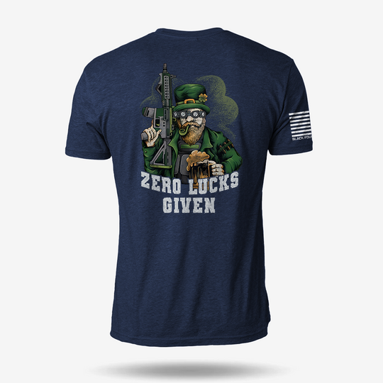 Zero Lucks Given T Shirt