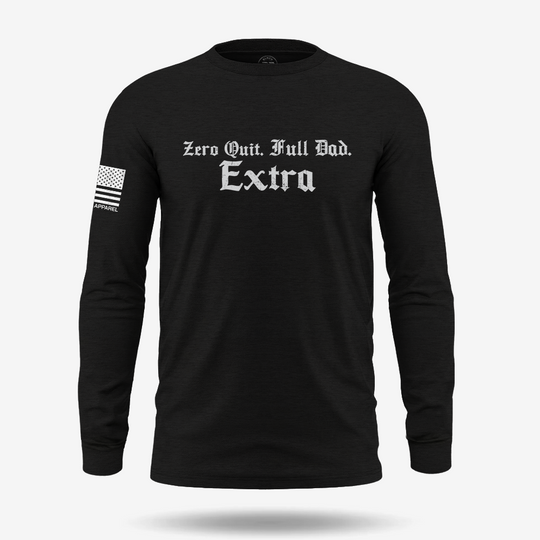 Zero Quit Full Dad Long Sleeve