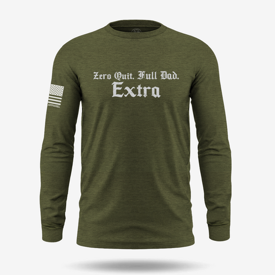 Zero Quit Full Dad Long Sleeve