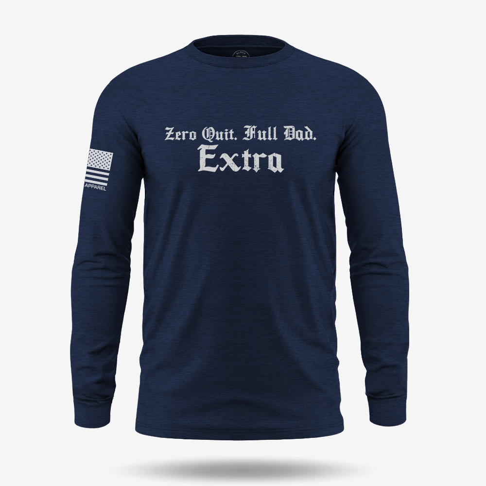 Zero Quit Full Dad Long Sleeve