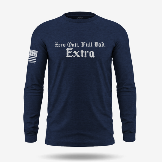 Zero Quit Full Dad Long Sleeve