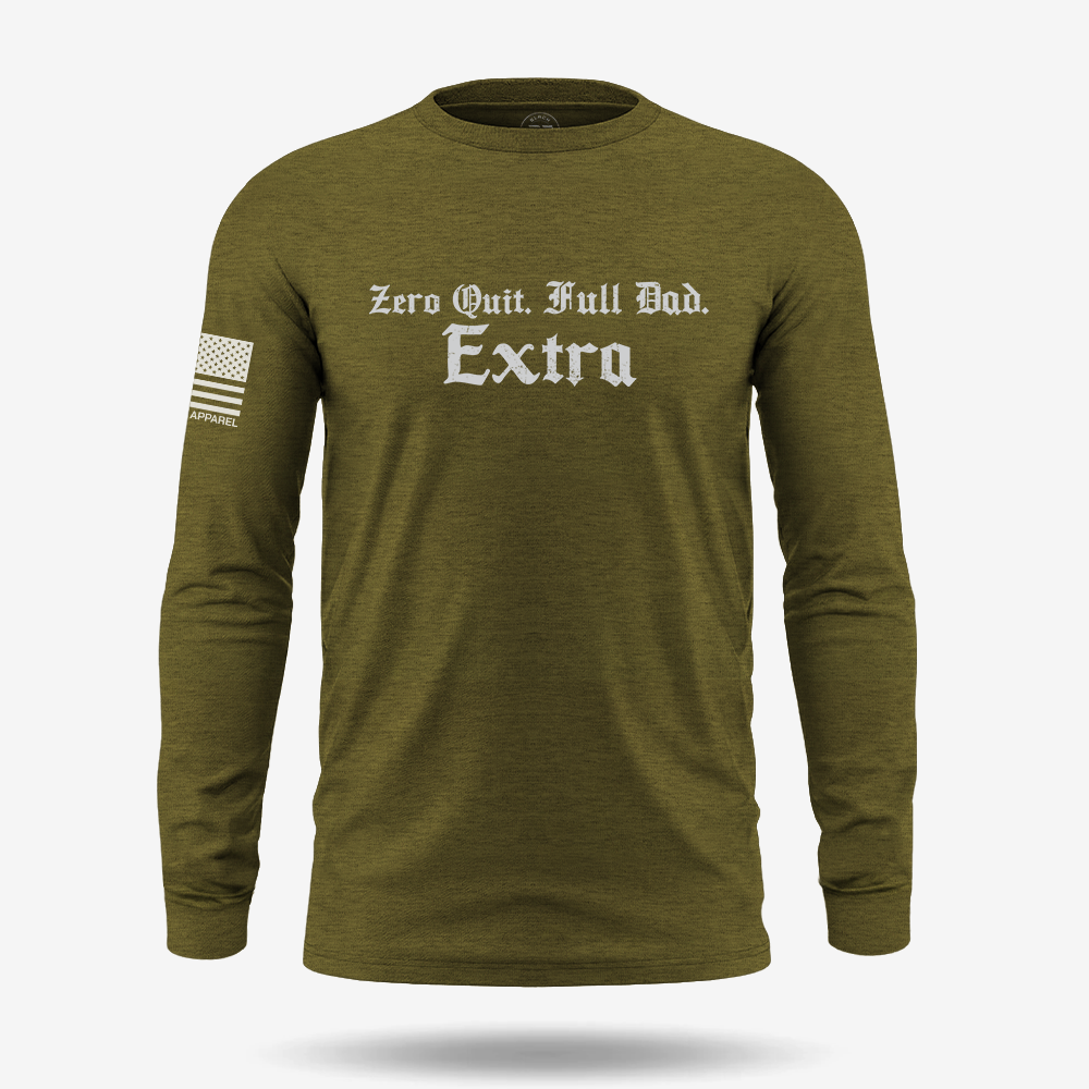 Zero Quit Full Dad Long Sleeve