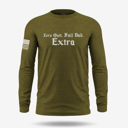 Zero Quit Full Dad Long Sleeve
