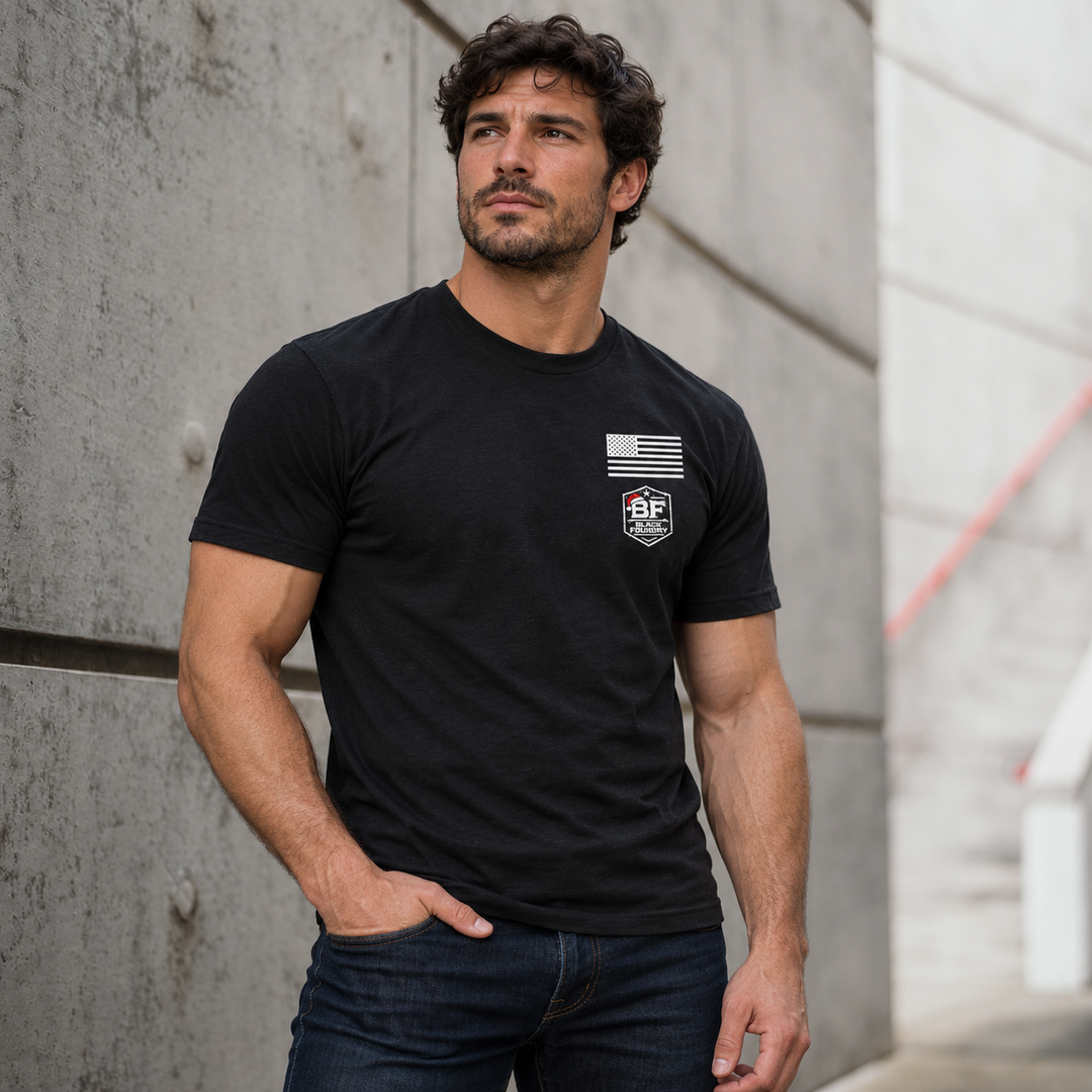 Cookie Retrieval T-shirt Black front logo lifestyle creative
