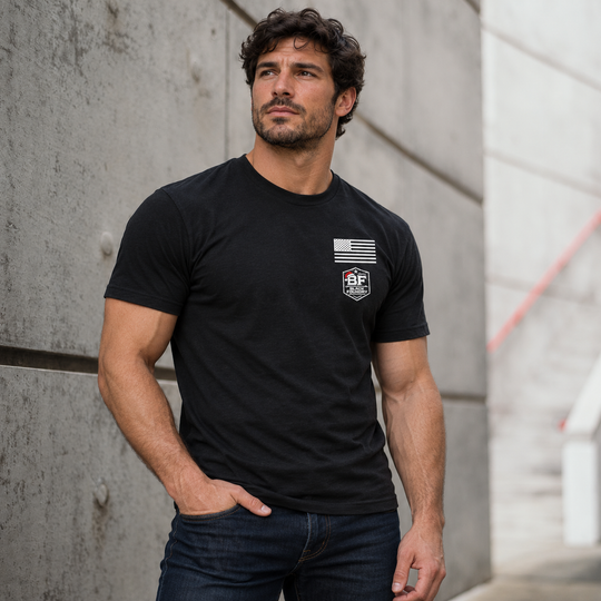 Cookie Retrieval T-shirt Black front logo lifestyle creative