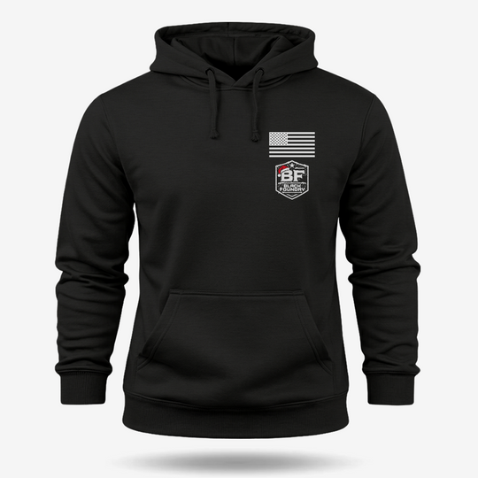 Cookie Retrieval Hoodie Black front mockup