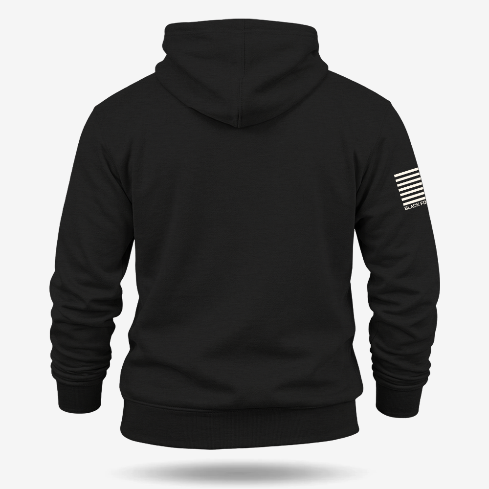 Deadly Christmas Spirit Hoodie Black back mockup
