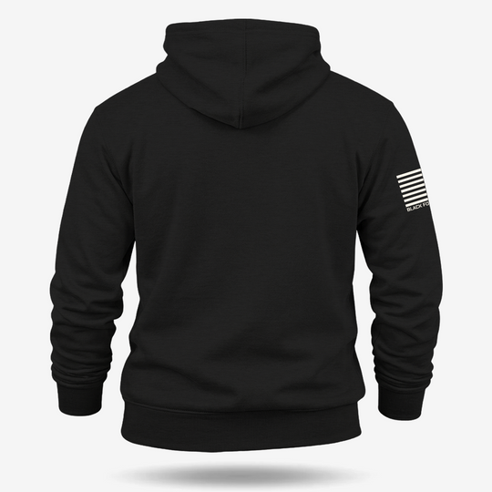 Deadly Christmas Spirit Hoodie Black back mockup