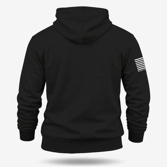 Feeling Great Again Hoodie Black back mockup
