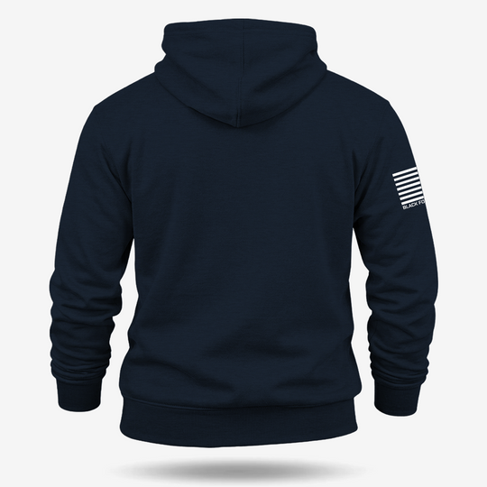 Feeling Great Again Hoodie Navy back mockup