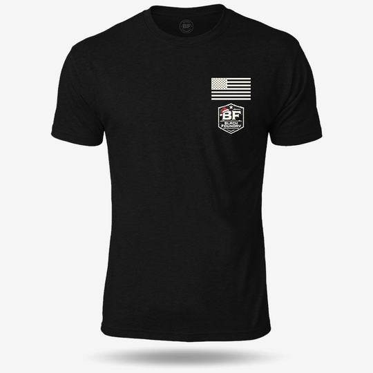Just One More Cast T-shirt Black front mockup