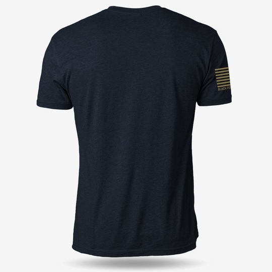 Little Full, Lotta Sap, Tank M1 T-shirt Heather Navy back mockup