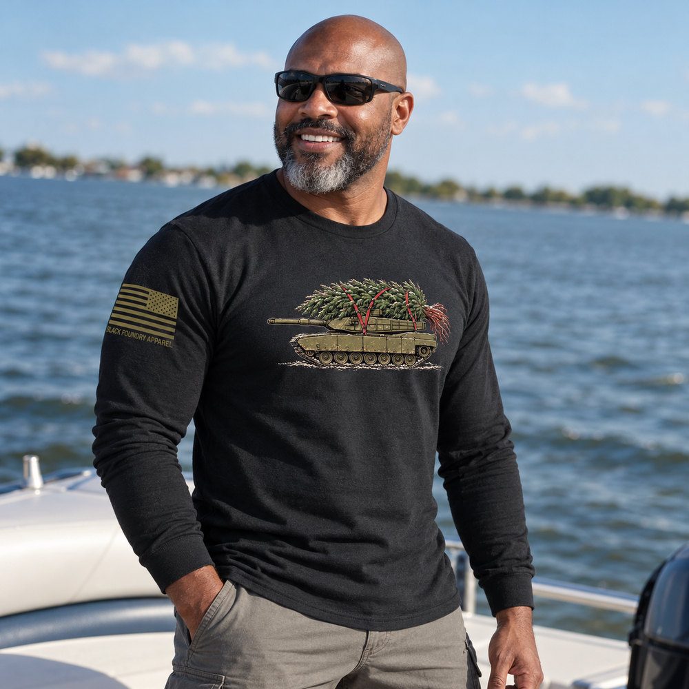 Little Full, Lotta Sap, Tank M1 Long Sleeve Black front design lifestyle creative