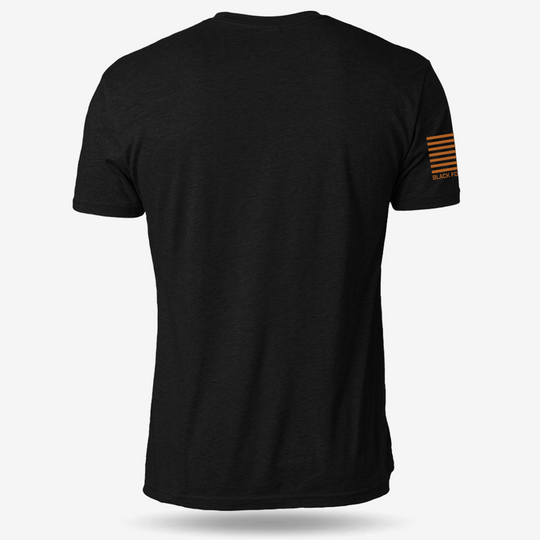 Naughty Gingerbread Skeleton T-shirt Black back mockup