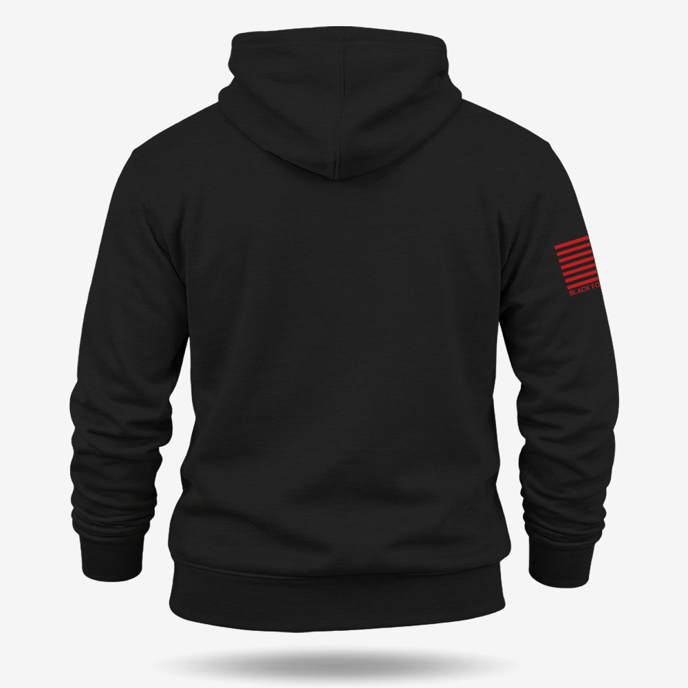 Oh-Kay Plumbing Co Hoodie Black back mockup