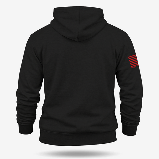 Oh-Kay Plumbing Co Hoodie Black back mockup