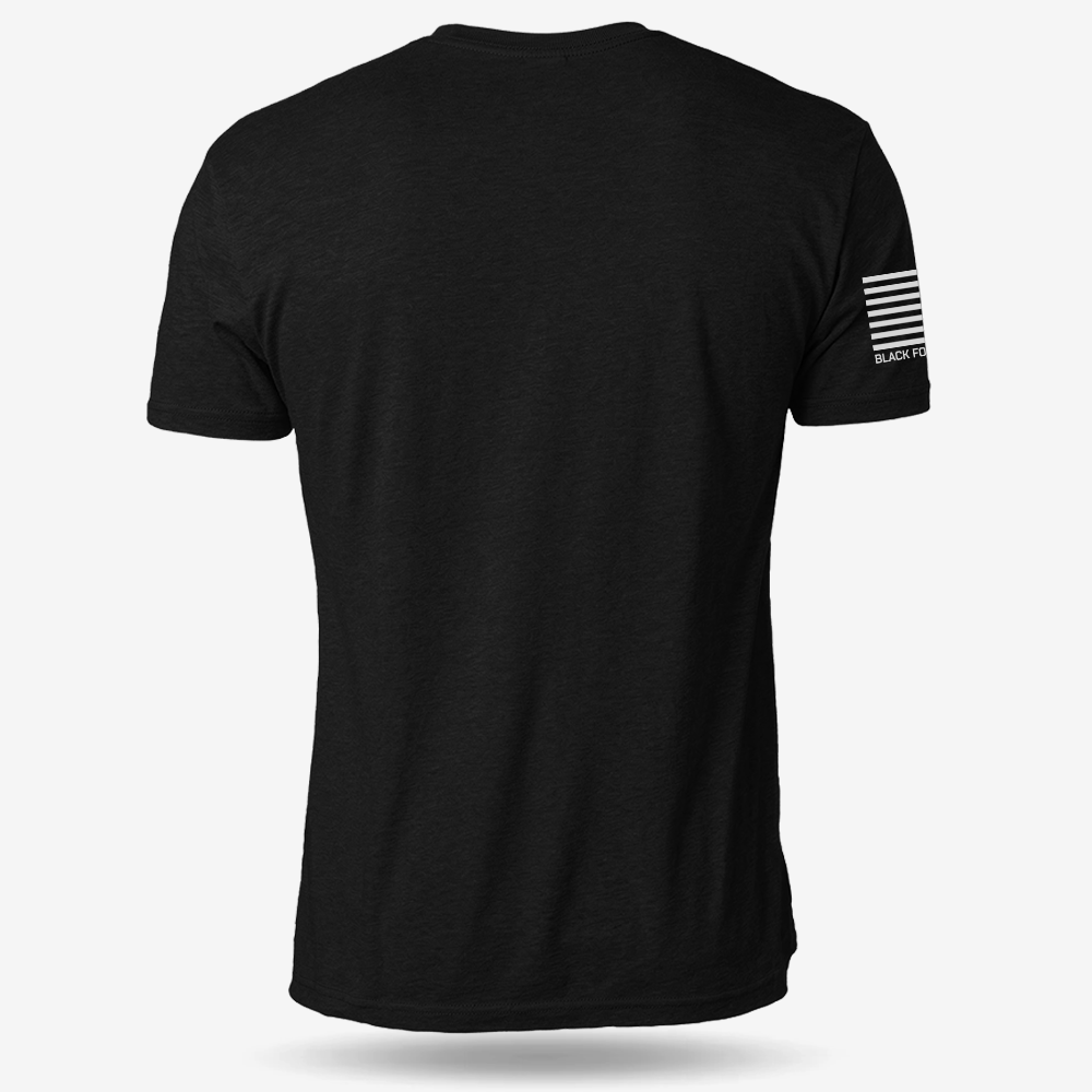 Patriot X Mas T-shirt Black back mockup