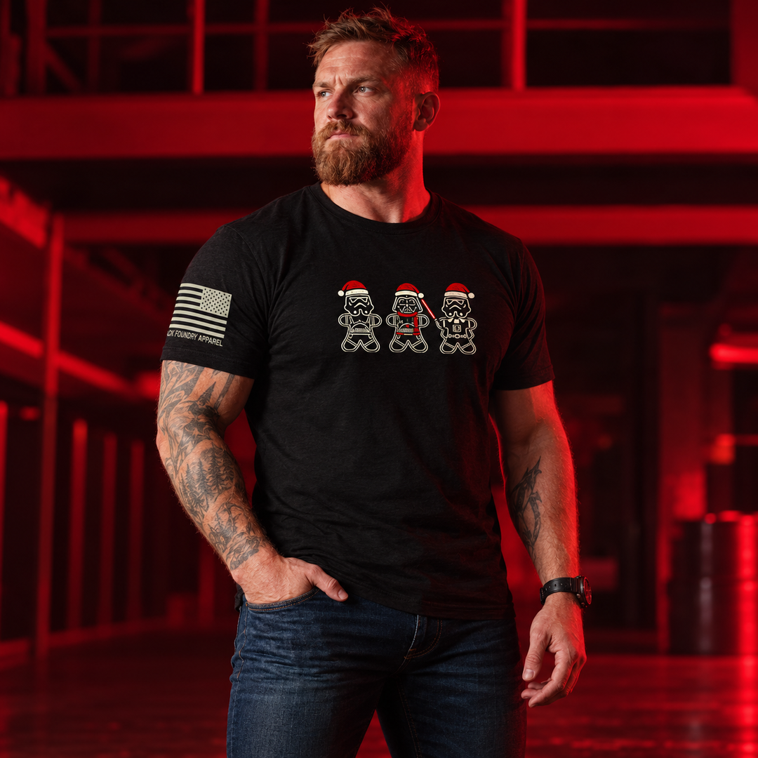 Sithmas Cookies T-shirt Black front design lifestyle creative