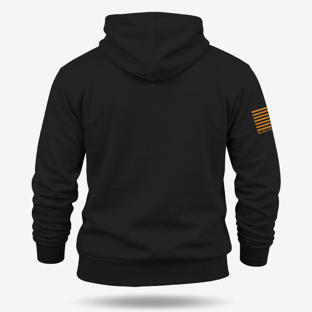 Tacticorgi Xmas Ops Hoodie Black back mockup