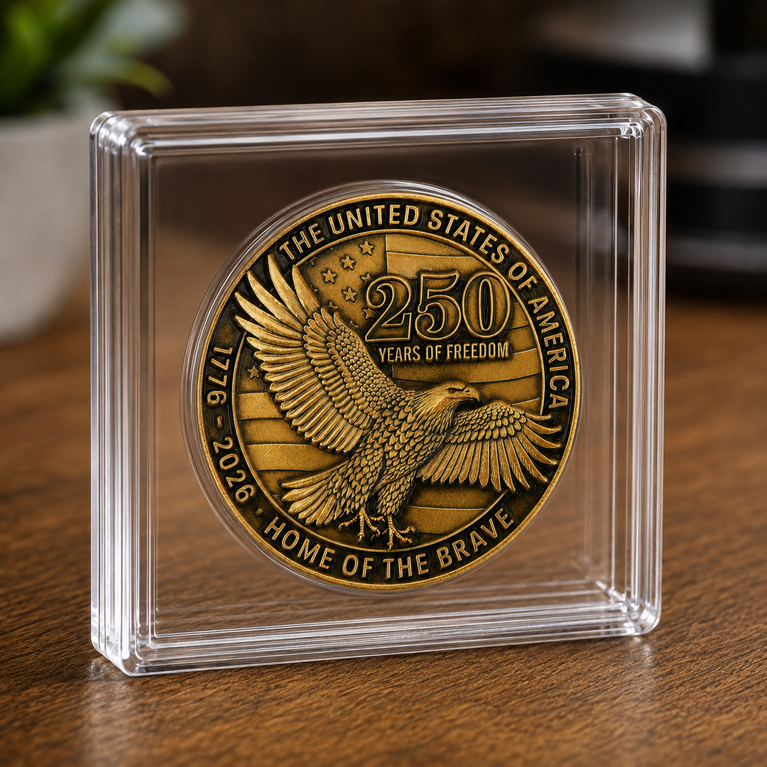 250 Years of Freedom Commemorative Challenge Coin