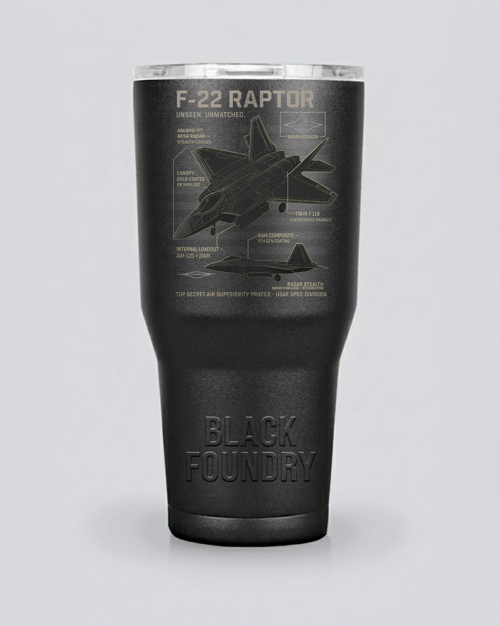 F-22 Raptor Schematic Tumbler