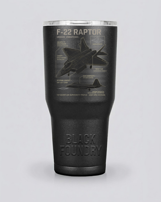 F-22 Raptor Schematic Tumbler